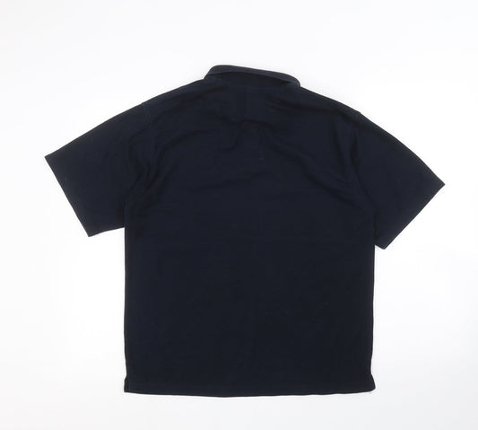 Westar Mens Blue Polo Size L