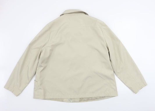 bm collection Womens Beige Jacket Coat Size L