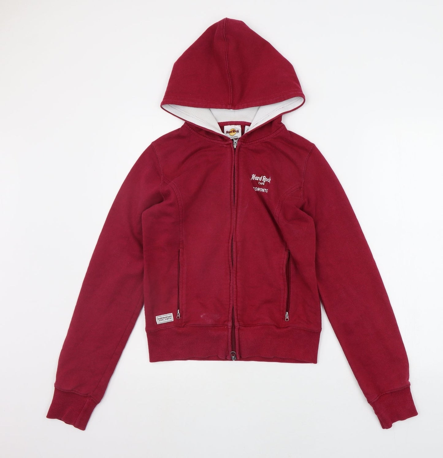 Hard Rock Womens Red Jacket Coat Size S