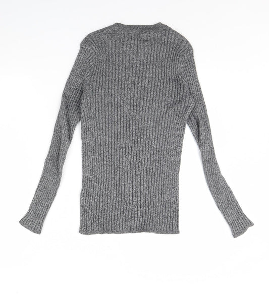 Cedar Wood State Mens Grey Pullover Jumper Size S