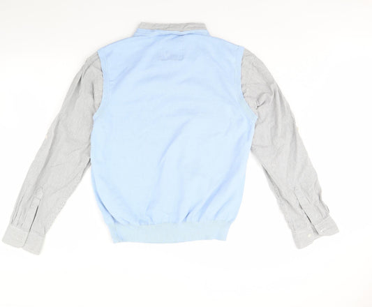 Ref 0273 Mens Blue Pullover Jumper Size L