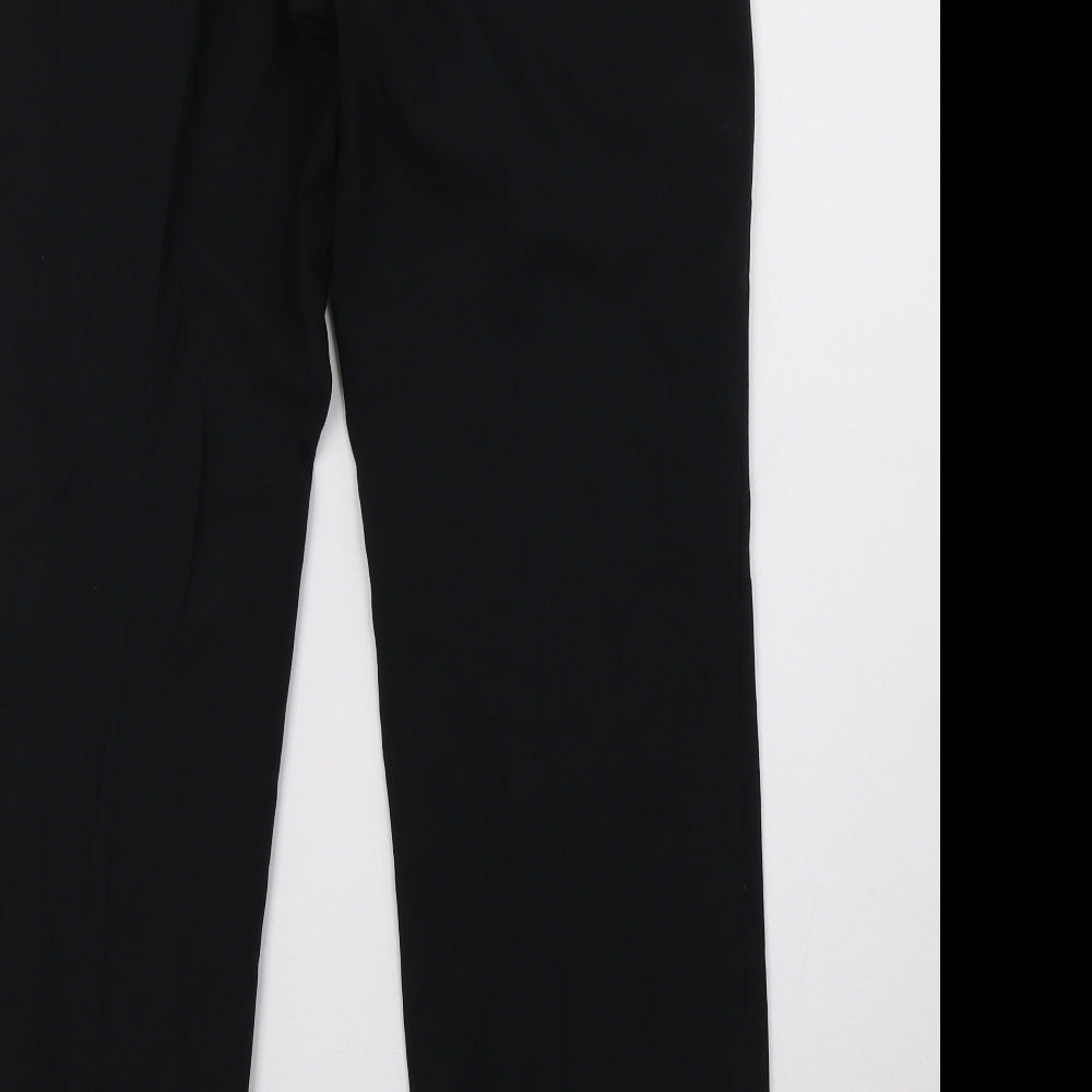 Steilmann Womens Black Trousers Size 14 L32 in