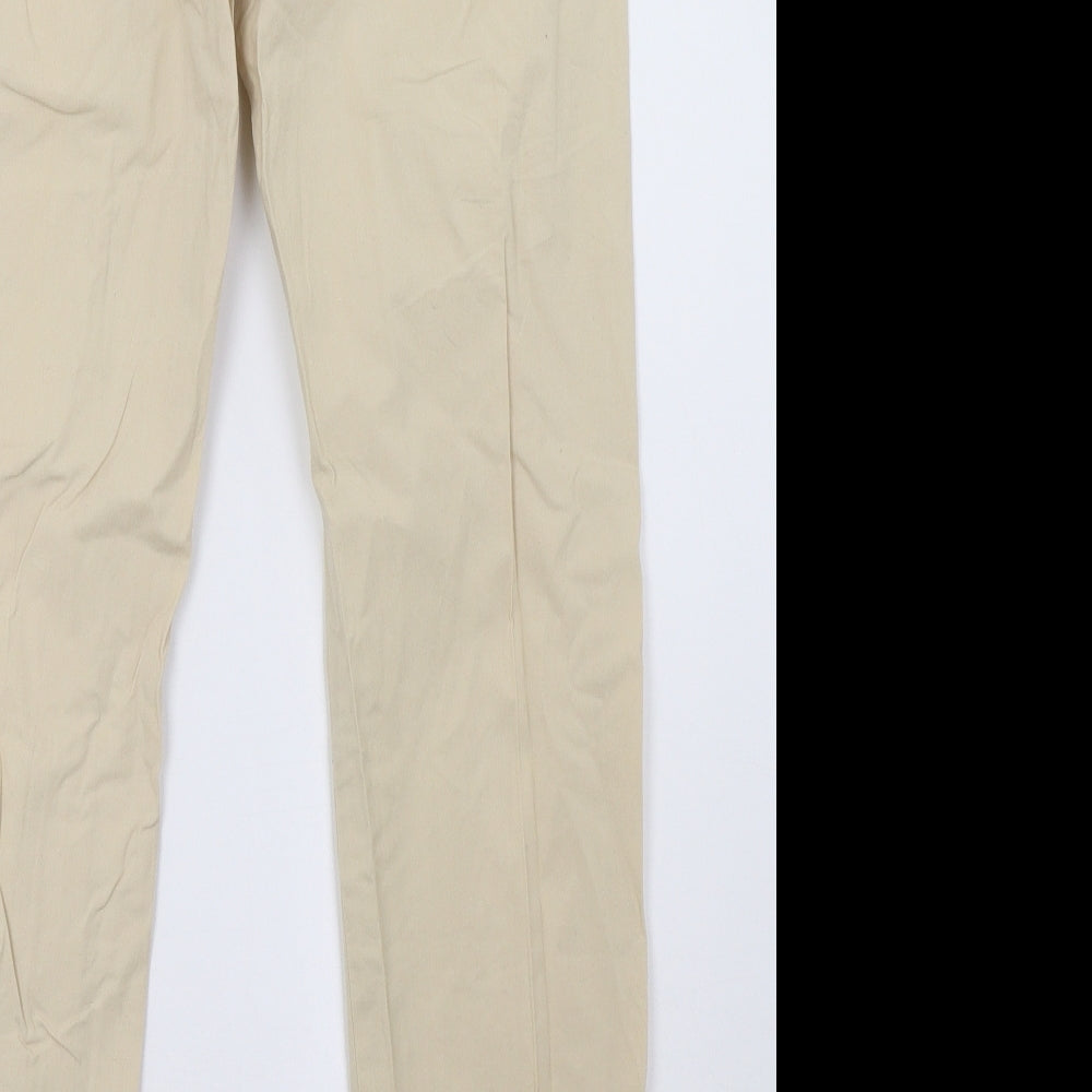 French Connection Womens Beige Trousers Size 8 L29 in