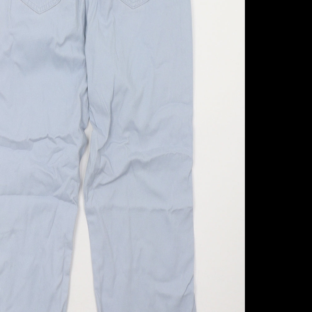 Cotton Traders Womens Blue Trousers Size 10 L27 in