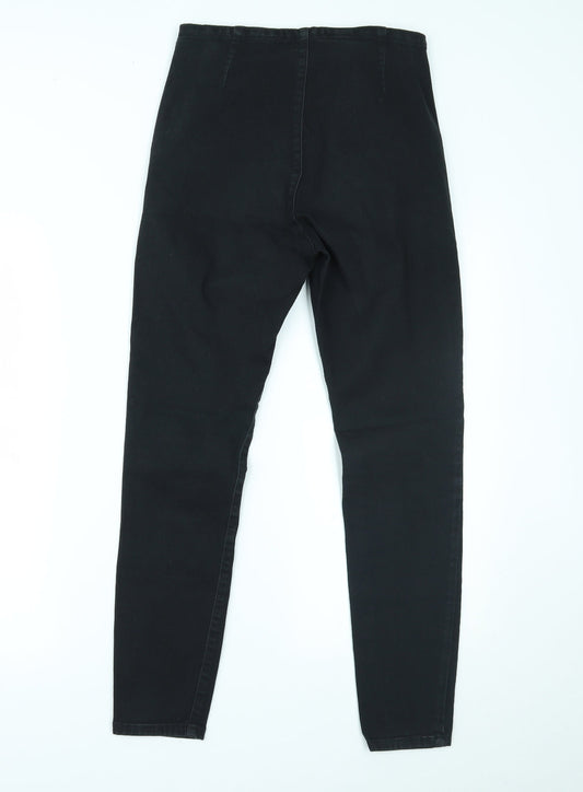 Marks and Spencer Womens Black Denim Skinny Jeans Size 10 L27 in