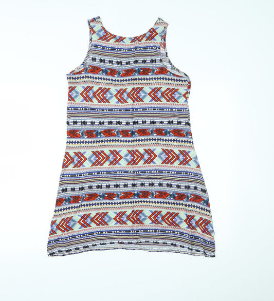 Primark Womens Multicoloured Geometric Shift Size 8
