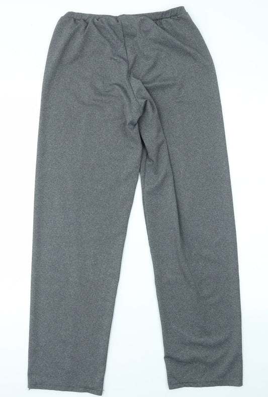 ES DESIGN Womens Grey Dress Pants Trousers Size M L30 in
