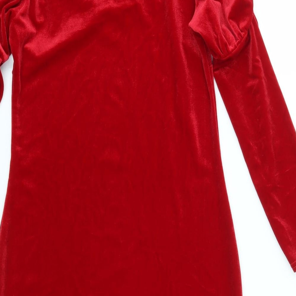 Quiz Womens Red Bodycon Size 8