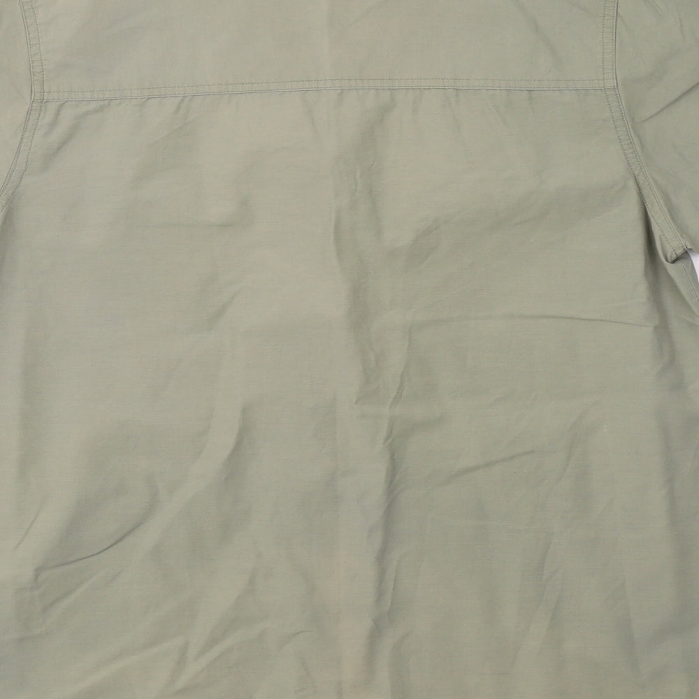 Hawkshead Mens Beige Button-Up Size M