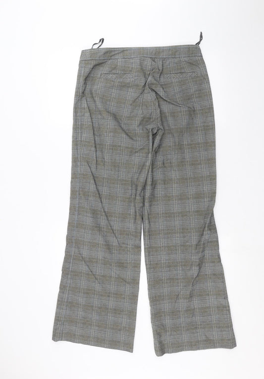 Capture Womens Grey Trousers Size 12 L28 in