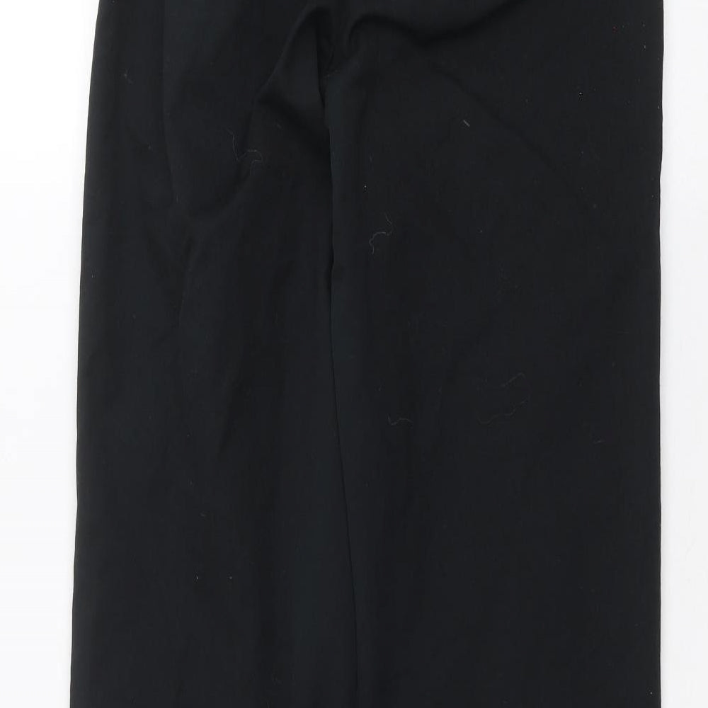 Preworn Womens Black Trousers Size 36 in L29 in