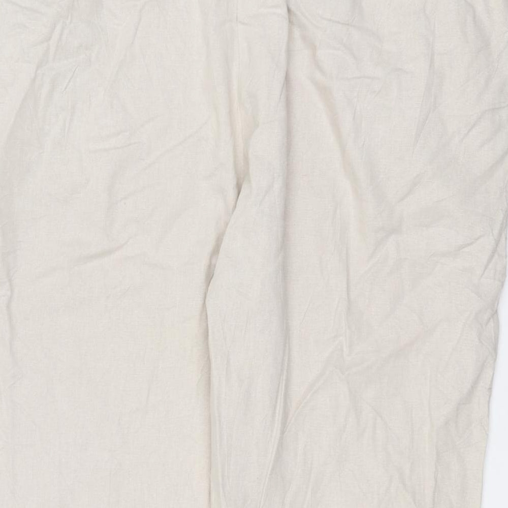 Studio Womens White Trousers Size 24 L26 in