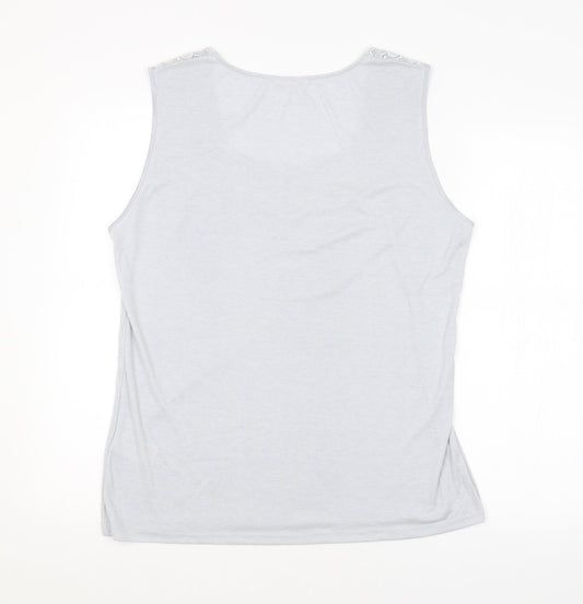 Damart Womens Grey Basic Tank Size XL