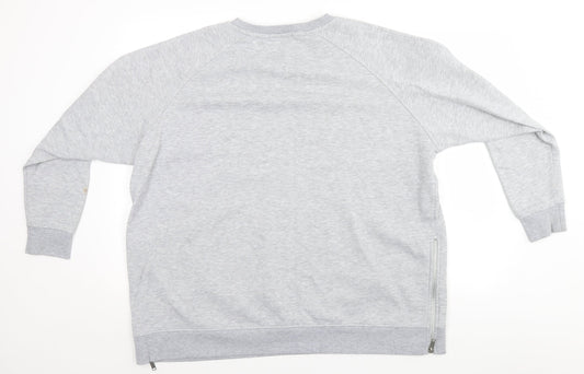 Preworn Mens Grey Pullover Sweatshirt