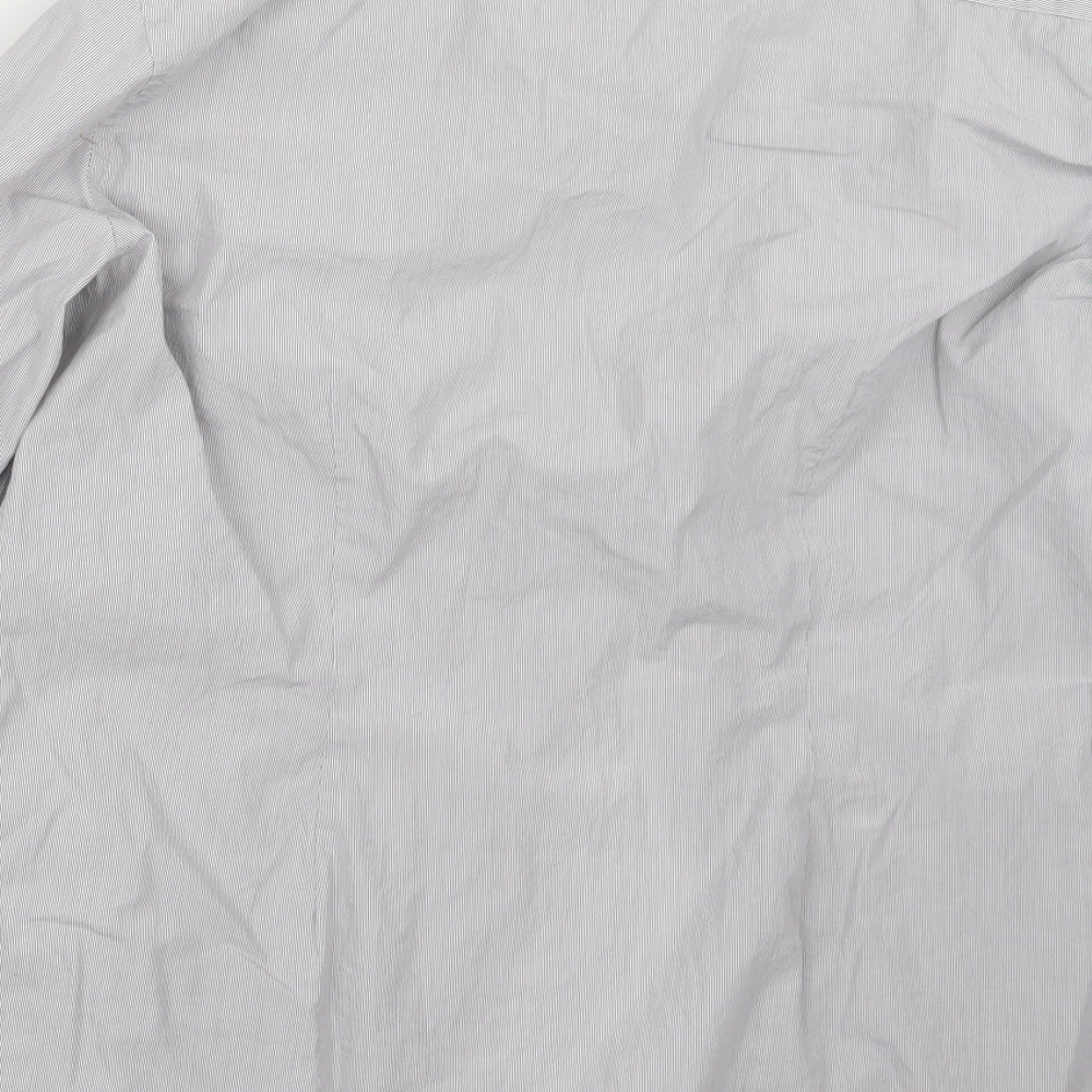 NEXT Mens Grey Button-Up Size 16