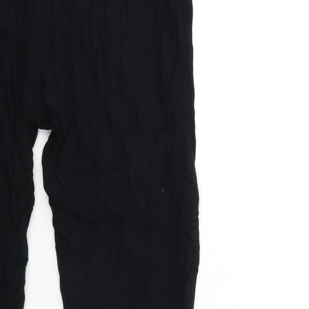 Atmosphere Womens Black Trousers Size 8 L24 in