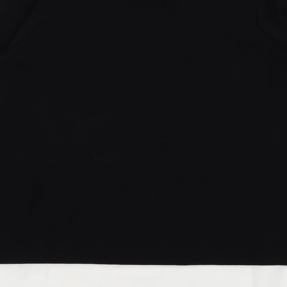 Linea Womens Black Pullover Jumper Size L - blouse/jumper