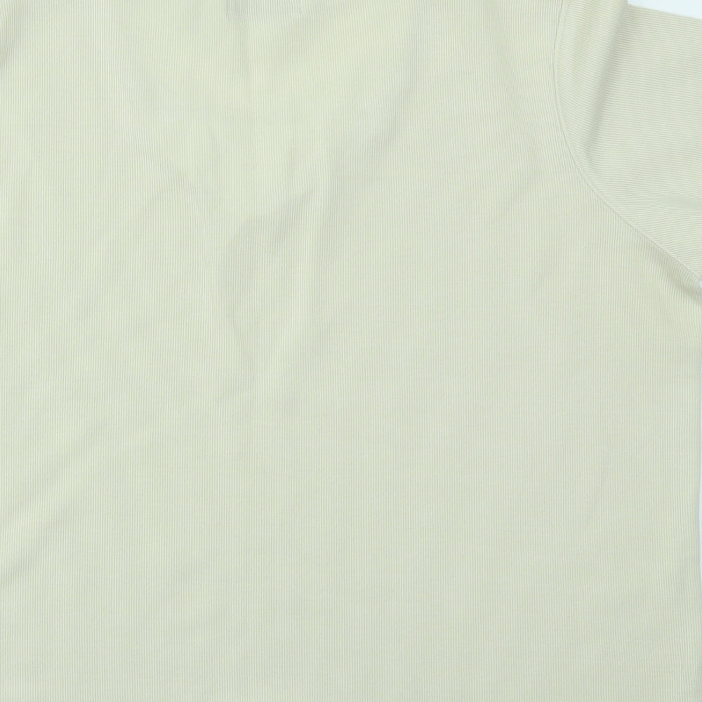 Bonmarché Womens Ivory Basic T-Shirt Size M