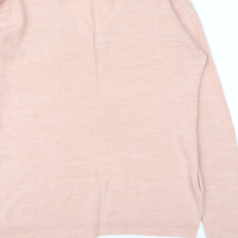 Primark Womens Pink Pullover Jumper Size 12
