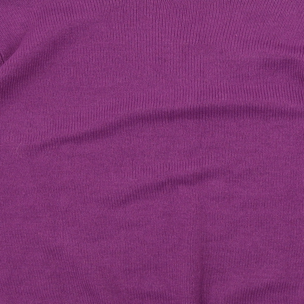 Damart Womens Purple Pullover Jumper Size L