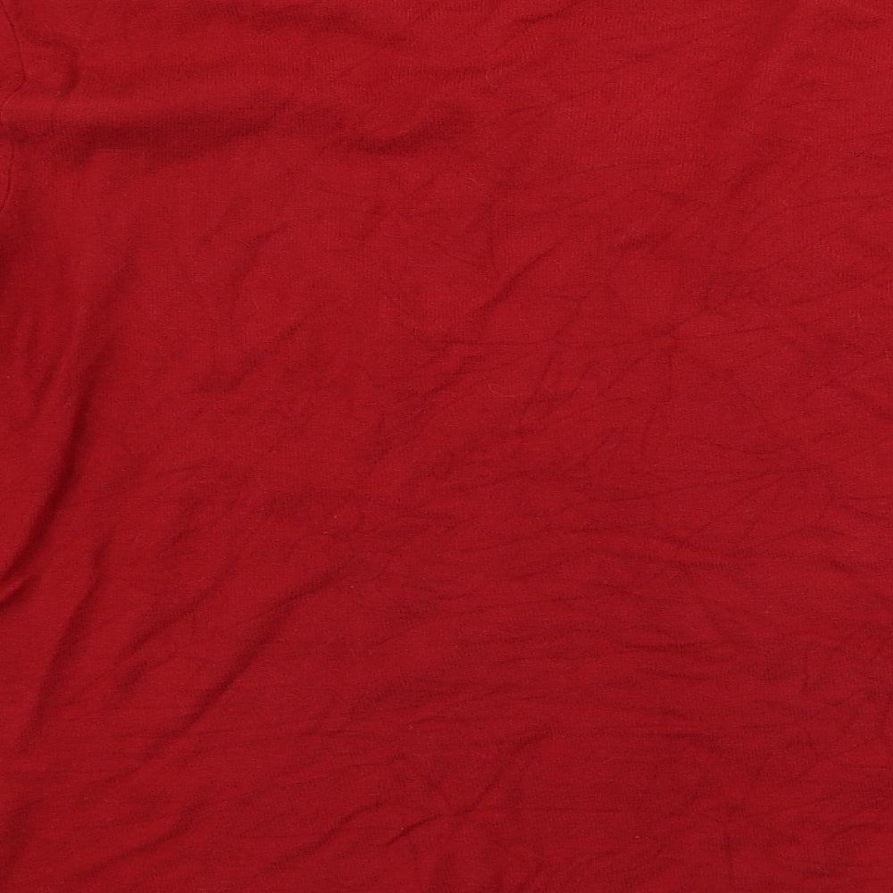 Berkertex Womens Red Pullover Jumper Size 18