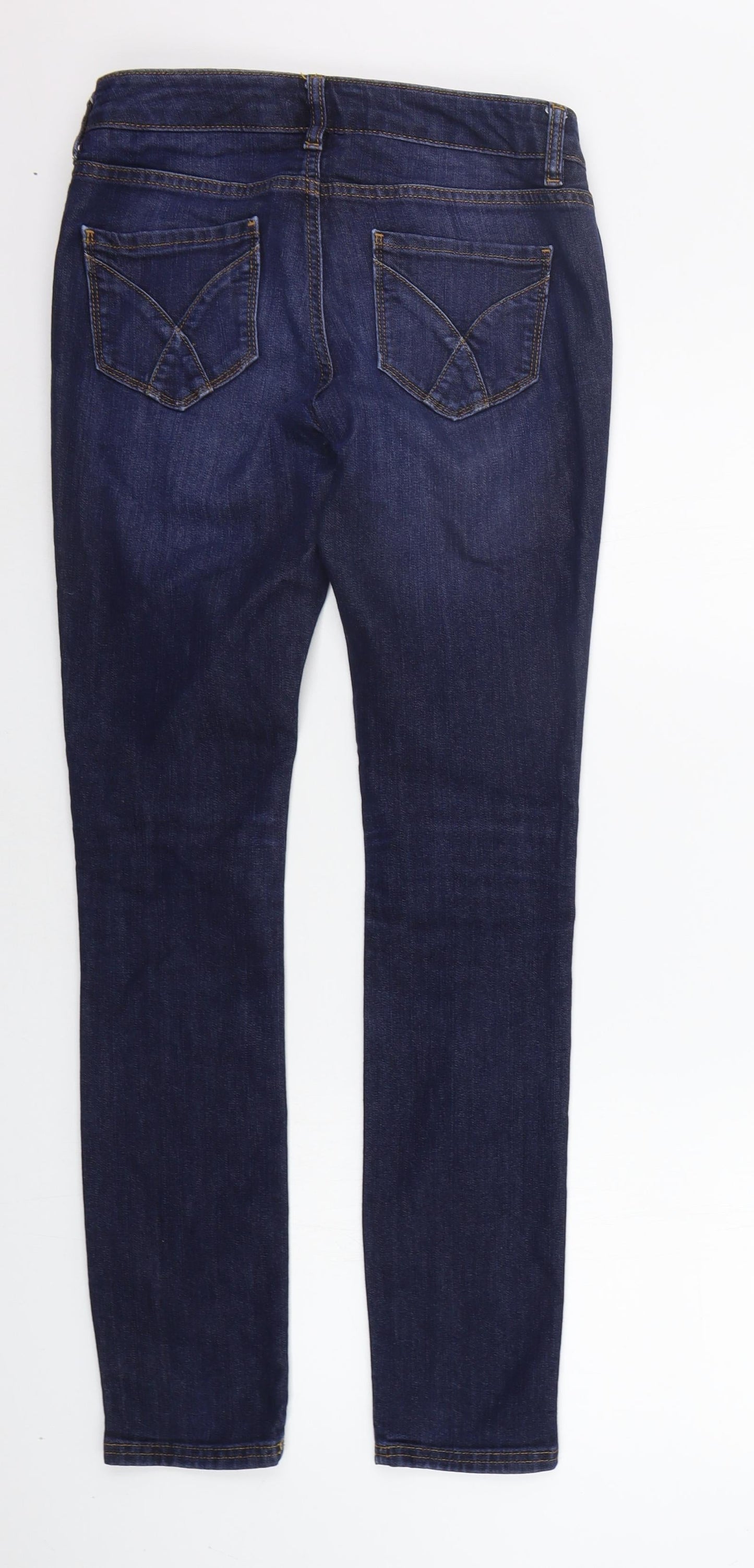 Crew Clothing Womens Blue Straight Jeans Size 26 in L30 in