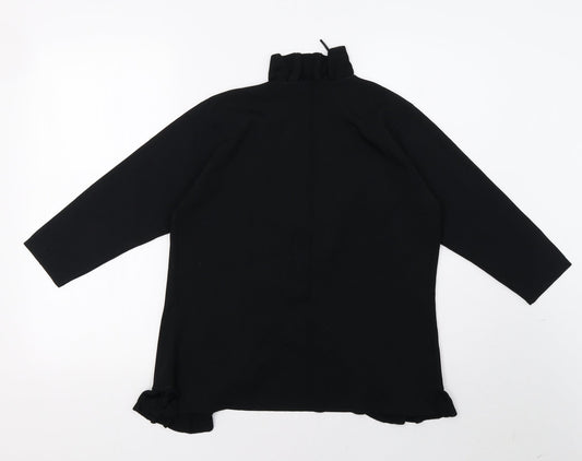 Berkertex Womens Black Jacket Blazer Size 16