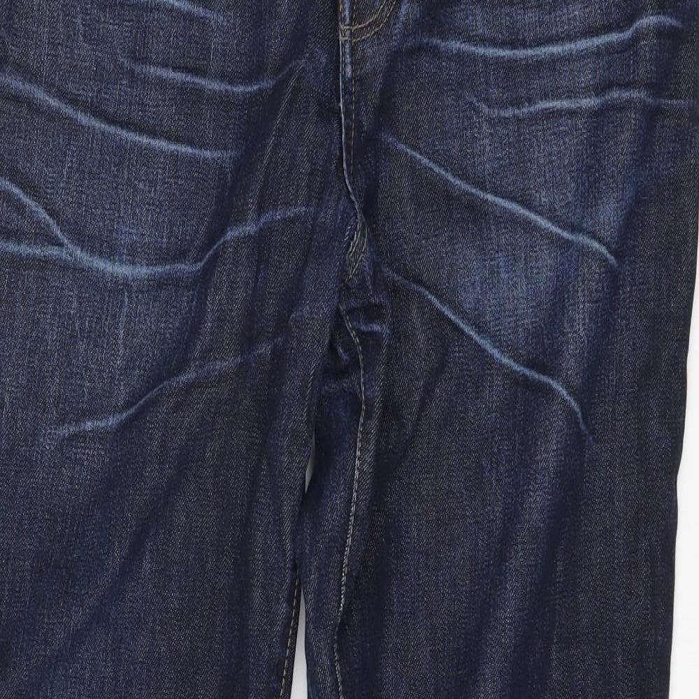 Admiral Womens Blue Denim Straight Jeans Size 34 L32 in