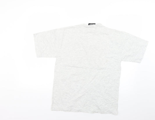 the only clothes Boys Grey Basic T-Shirt Size 12-13 Years