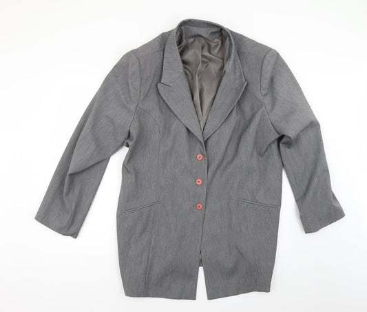 Preworn Womens Grey Jacket Size 34