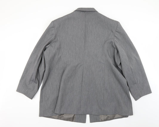 Preworn Mens Grey Jacket Size 34