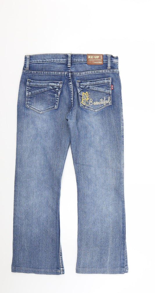 re-up Mens Blue Skinny Jeans Size 29 L28 in