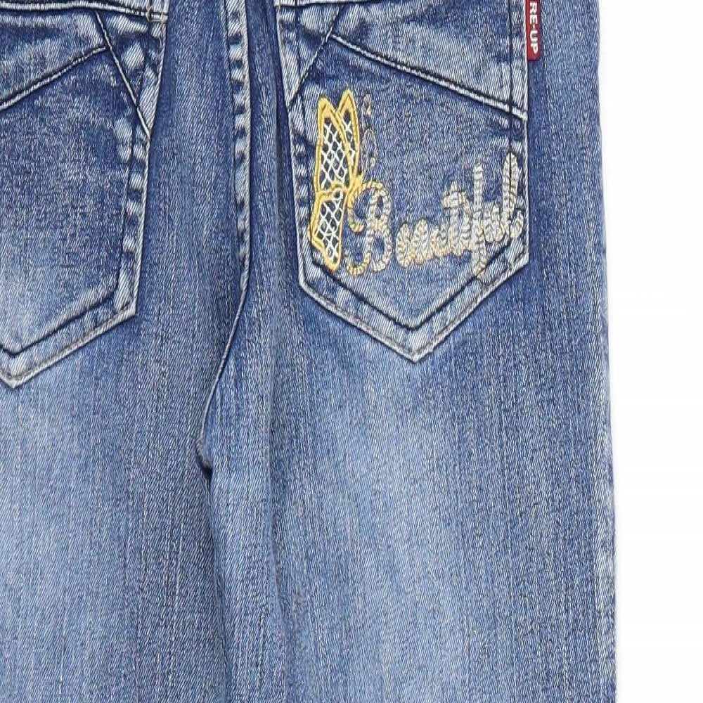 re-up Mens Blue Skinny Jeans Size 29 L28 in