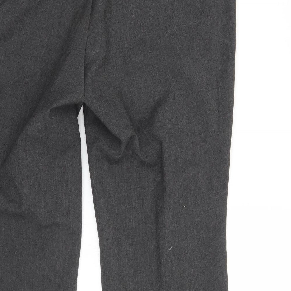 Marks and Spencer Womens Grey Trousers Size 14 L30 in