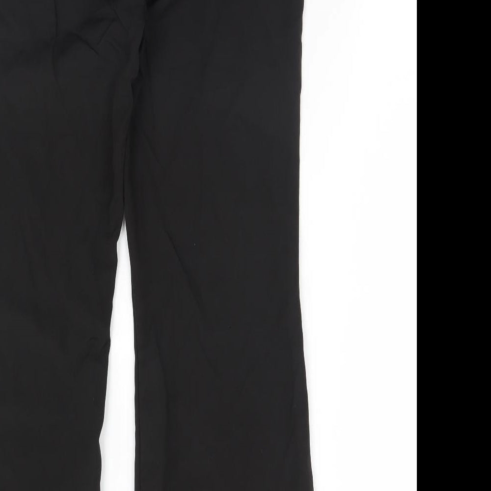 Preworn Womens Black Dress Pants Trousers Size L L31 in