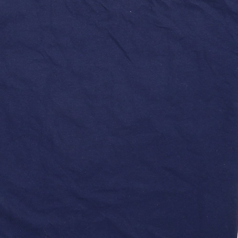 Gildan Boys Blue Basic T-Shirt Size M