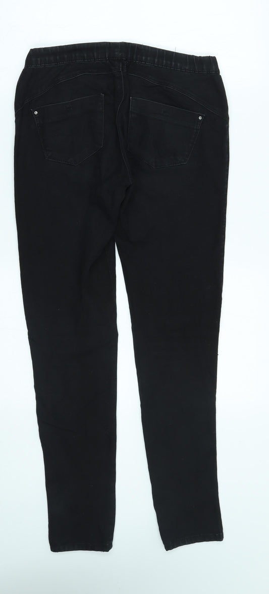 denim co Womens Black Jegging Jeans Size 6 L28 in