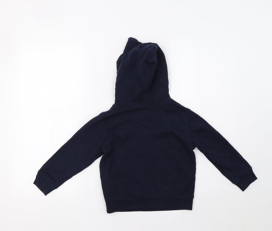 Gap Girls Blue Pullover Hoodie Size 5 Years