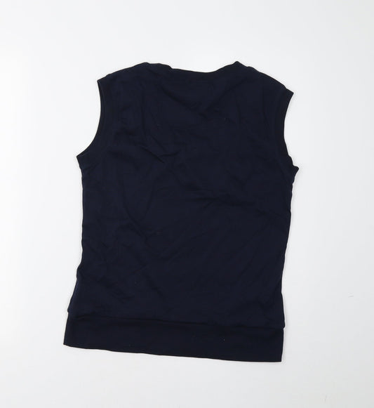 LA Gear Womens Blue Basic Tank Size 14
