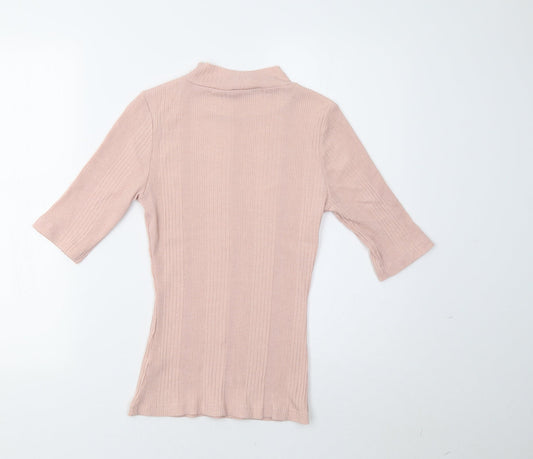 NewLook Womens Pink Basic T-Shirt Size 12