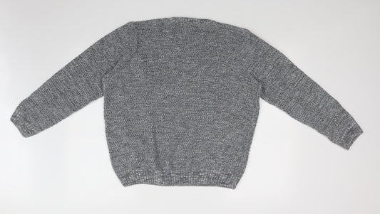 Burton Mens Grey Pullover Sweatshirt Size M