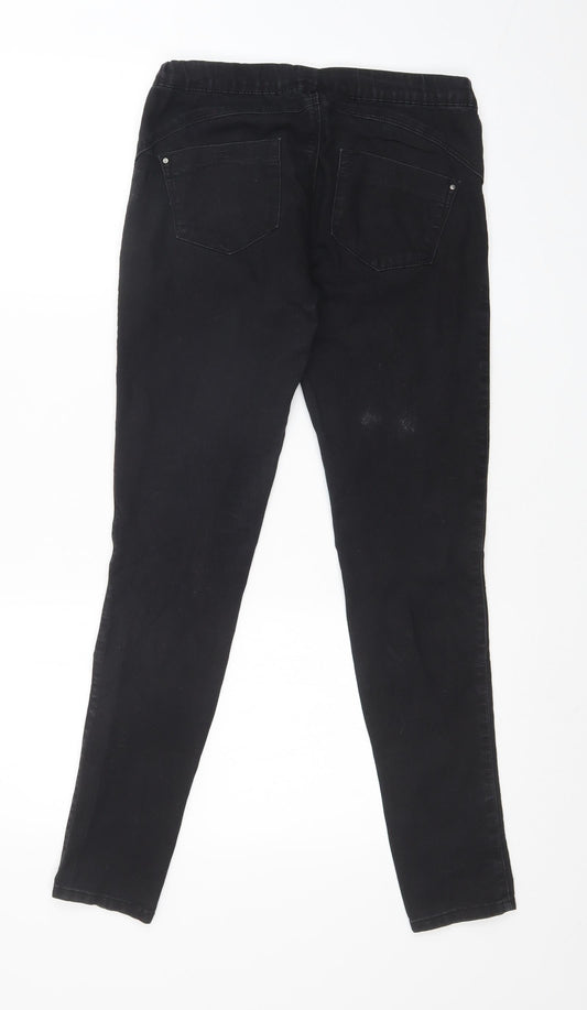 DENIM CO Womens Black Skinny Jeans Size 6 L28 in