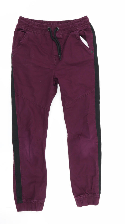 TU Girls Purple Tapered Jeans Size 9 Months