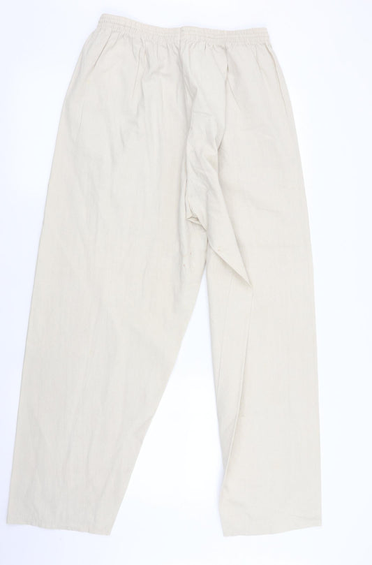 Reybor SL Valle Womens Beige Trousers Size M L28 in