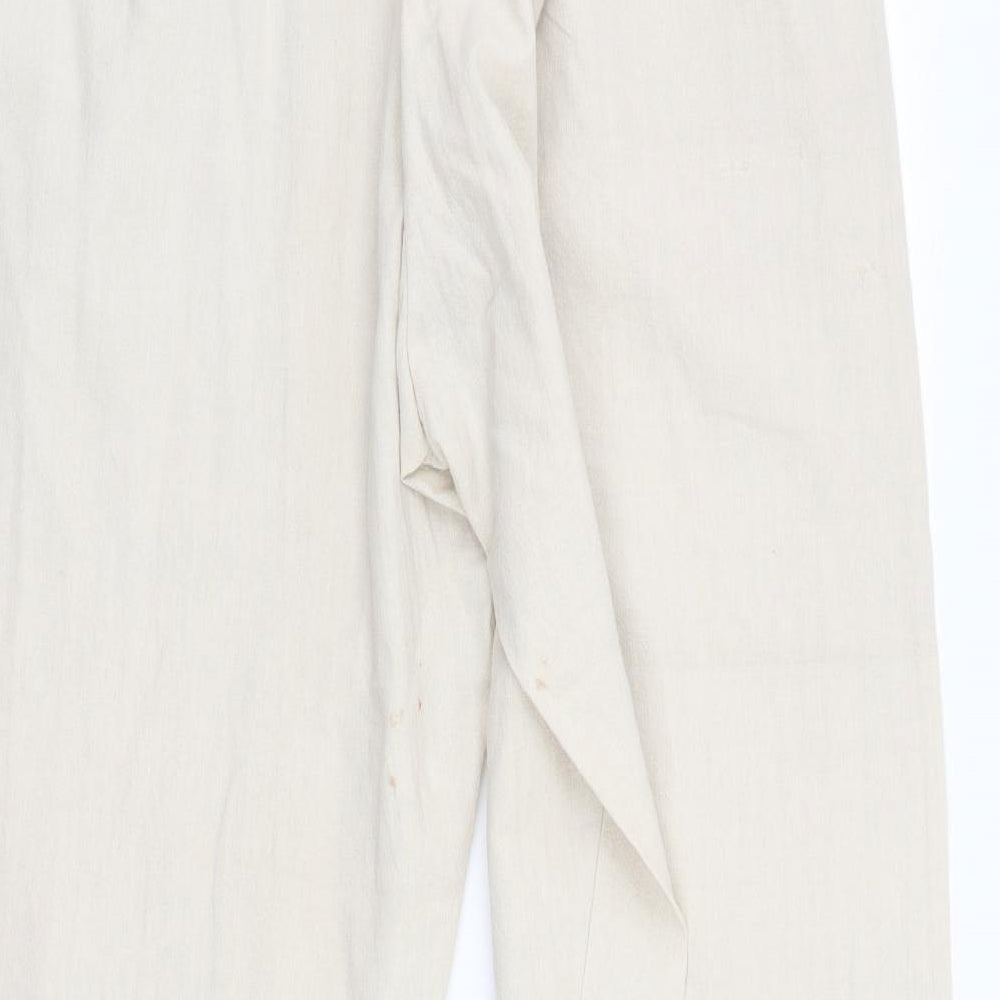 Reybor SL Valle Womens Beige Trousers Size M L28 in