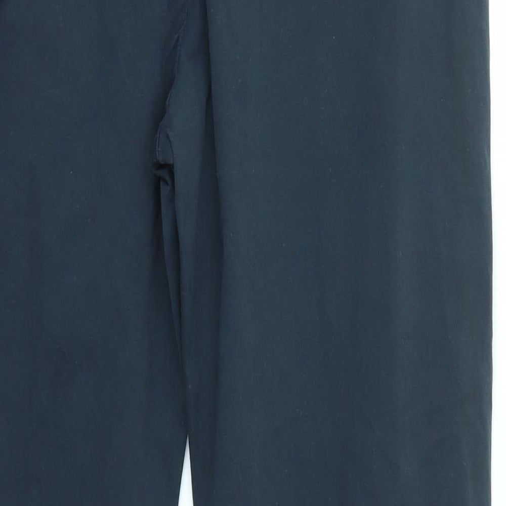 Yessica Womens Blue Trousers Size 8 L26 in