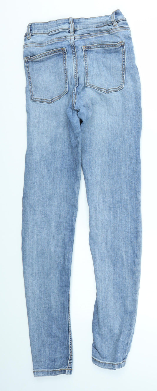 Cubas AS Womens Blue Skinny Jeans Size S L28 in