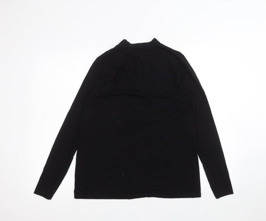 ASOS Womens Black Basic T-Shirt Size 6