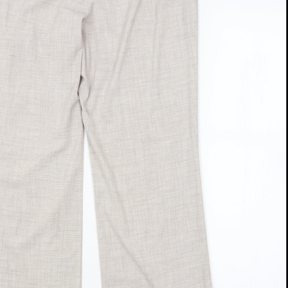 ANNA ROSE Womens Beige Trousers Size 18 L29 in