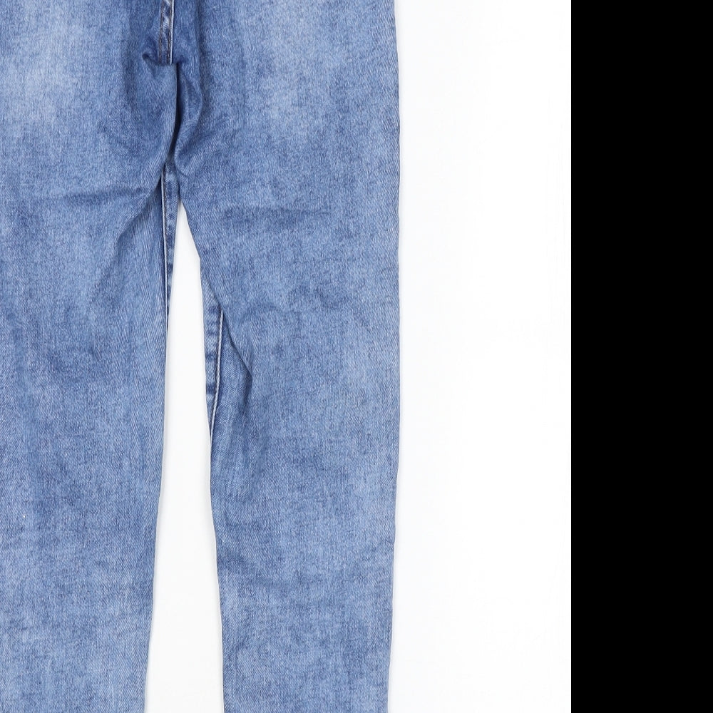 Preworn Womens Blue Straight Jeans Size 10 L26 in